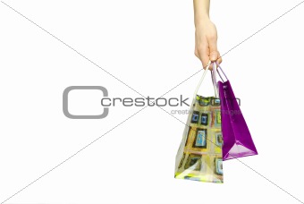  shopping bags
