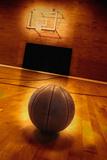 Basketball and Basketball Court