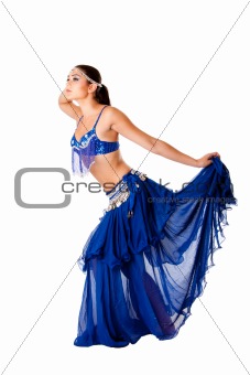 Harem belly dancer