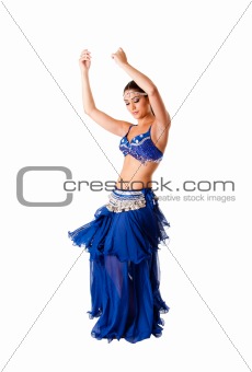 Beauty belly dancer