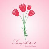 vector floral template