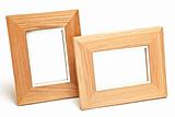 Wooden Frames Isolated
