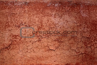grunge red brown aged crackle wall texture