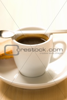 Cup of  expresso coffee