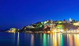 Night image from the island of Skiathos, Greece