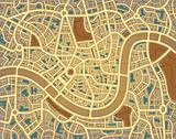 Nameless city map