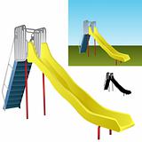 Realistic Playground Slide