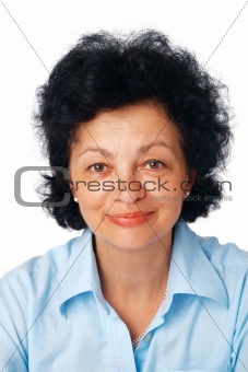 Close-up of a Senior Woman.
