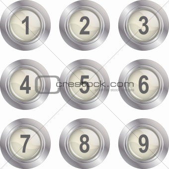 Number buttons