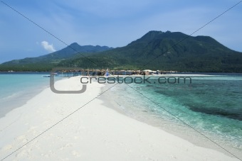 white beach camiguin island mindanao