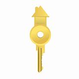 vector house key