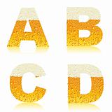 alphabet beer