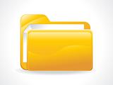 abstract glosy folder icon