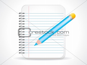 abstract notepad icon