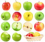 Set of apples