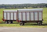 Trailers in the field