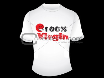 abstract virgin t-shirt