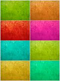 Colorful paint washed plaster background