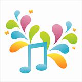 musical note background