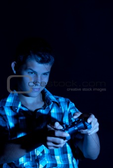 Teen gamer