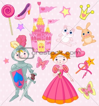 Fairy Tale Vector Elements