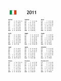 Italian calendar