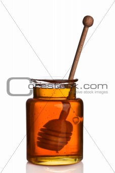 Honey jar and dripper
