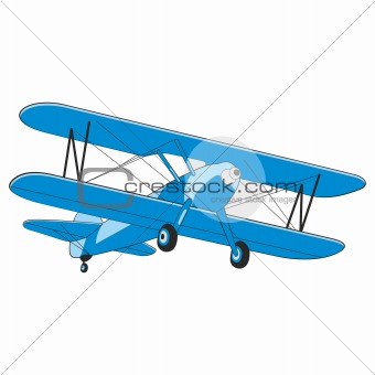 vector illustration airplane