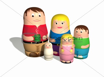 Russian doll family