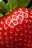 Fresh strawberry close-up