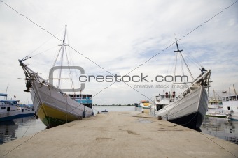 Makassar harbor
