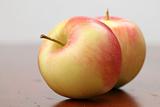 Colorful organic apples