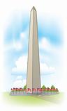 vector Washington Monument