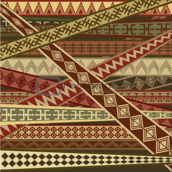 Ethnic abstract texture