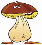 Cartoon mushroom