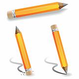 orange pencil