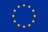 EU flag isolated vector illustration