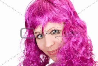 Photo of a pink girl 