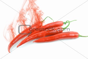 pepper with smoke 