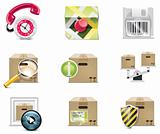 Vector shopping icon set and elements. Part 5