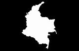 Republic of Colombia - black background