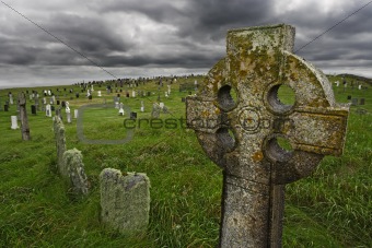 Old Celtic gravesite