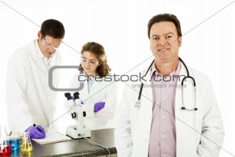 Doctor in Science Lab