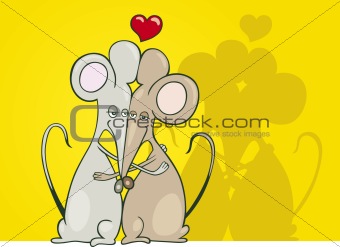 Mice in love