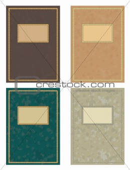 Notebook cover set