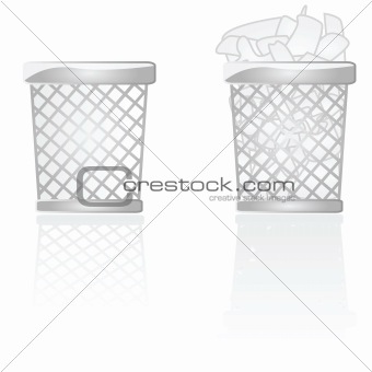 Garbage cans