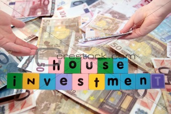 joint house investment in block letters