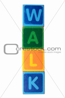 walk in toy block letters
