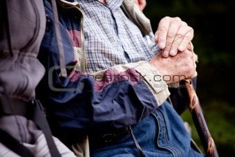 Elderly Man Outdoor
