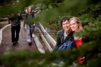 Forest Trail Couple